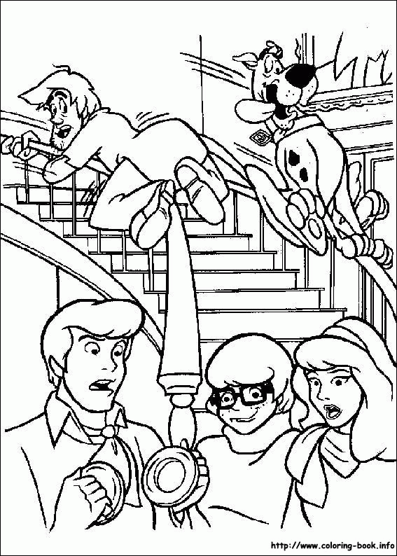 Scooby Doo kolorowanki